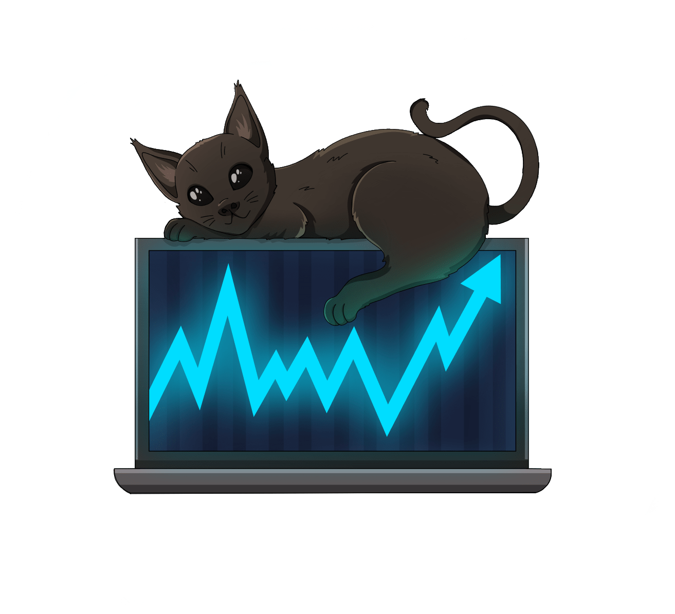 BATCAT on a laptop showing a chart